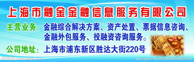 上海市融金金融信息服務(wù) 專(zhuān)業(yè)的金融信息咨詢(xún)服務(wù)