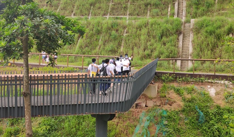 攜手并進·沖刺2019|MG不朽情緣物里營銷中心登山拓展活動圓滿結束!