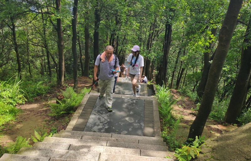 攜手并進·沖刺2019|MG不朽情緣物里營銷中心登山拓展活動圓滿結束!